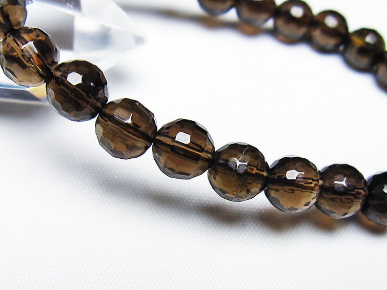 ライトニング水晶 ブレスレット 7mm [T287-2779] 3枚目