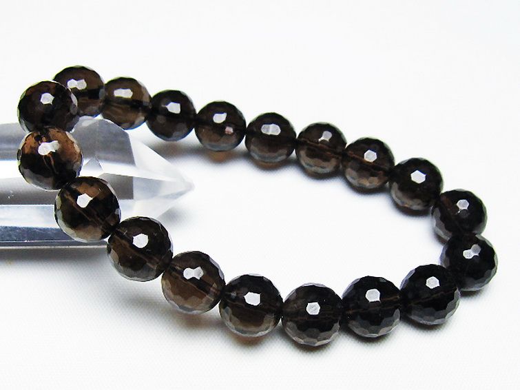 ライトニング水晶 ブレスレット 10mm [t287-2797] 1枚目