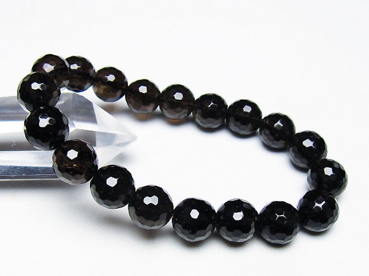 ライトニング水晶 ブレスレット 10mm [T287-2812] 1枚目