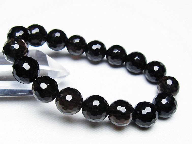 ライトニング水晶 ブレスレット 12mm [T287-2818] 1枚目