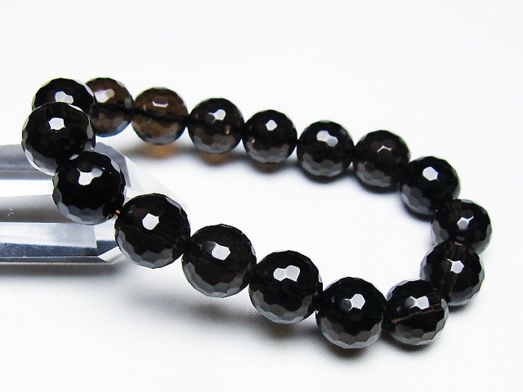 ライトニング水晶 ブレスレット 12mm [T287-2825] 1枚目