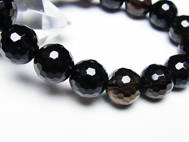 ライトニング水晶 ブレスレット 12mm [T287-2827] 3枚目