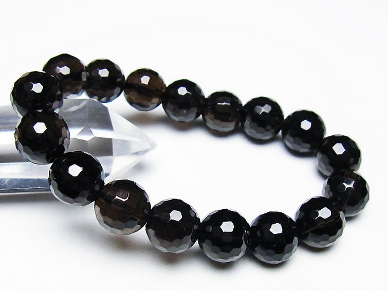 ライトニング水晶 ブレスレット 12mm [t287-2829] 1枚目