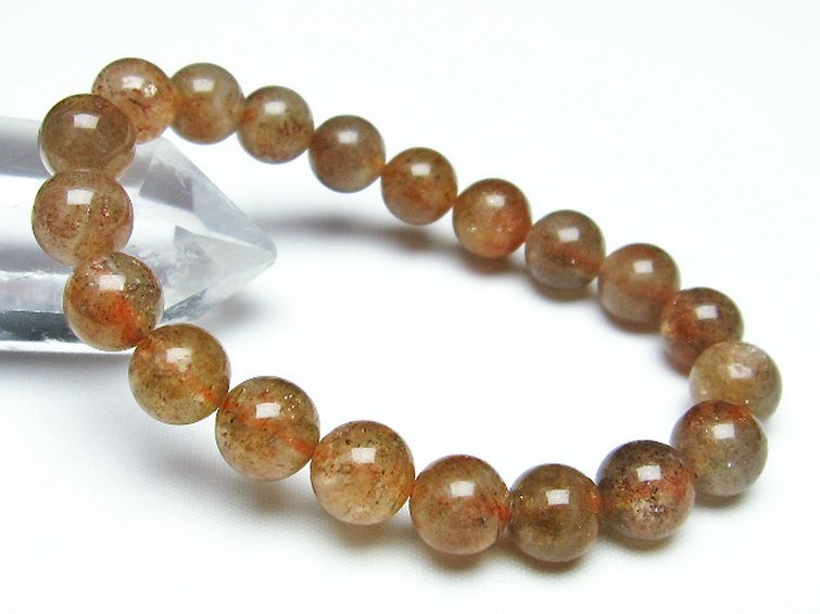 アフリカンストロベリークォーツ ブレスレット 10mm [T288-3369] 1枚目