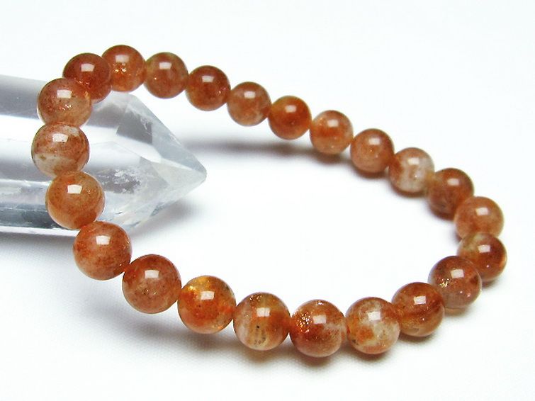 アフリカンストロベリークォーツ ブレスレット 8mm [T288-3409] 1枚目