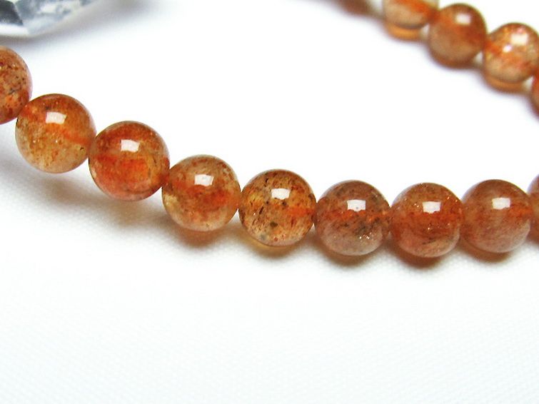 アフリカンストロベリークォーツ ブレスレット 7mm [T288-3425] 3枚目