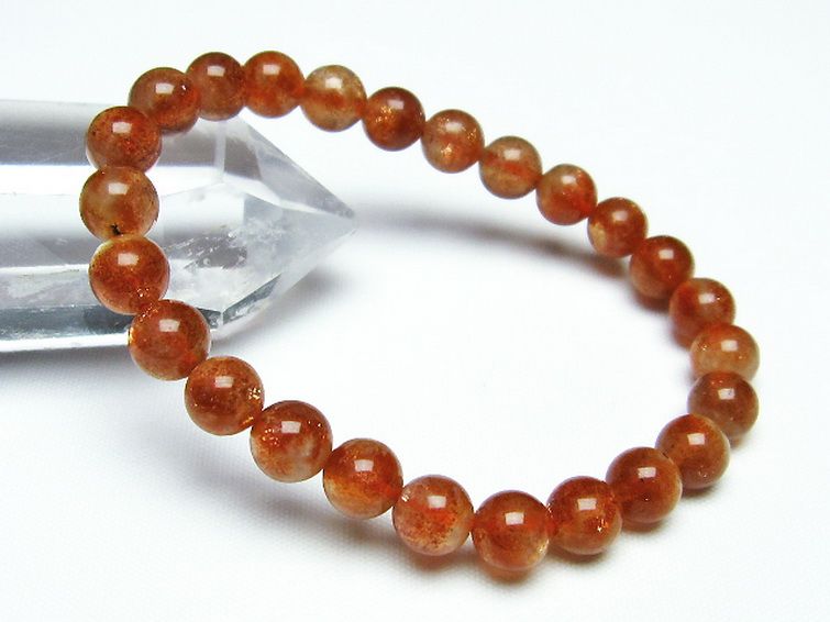 アフリカンストロベリークォーツ ブレスレット 7mm [T288-3461] 1枚目