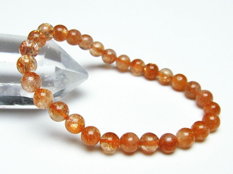 アフリカンストロベリークォーツ ブレスレット 6mm [T288-3514] 1枚目