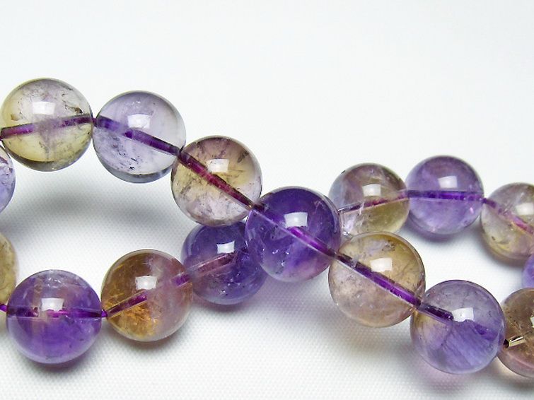 アメトリン ブレスレット 12mm [t29-8360] 2枚目