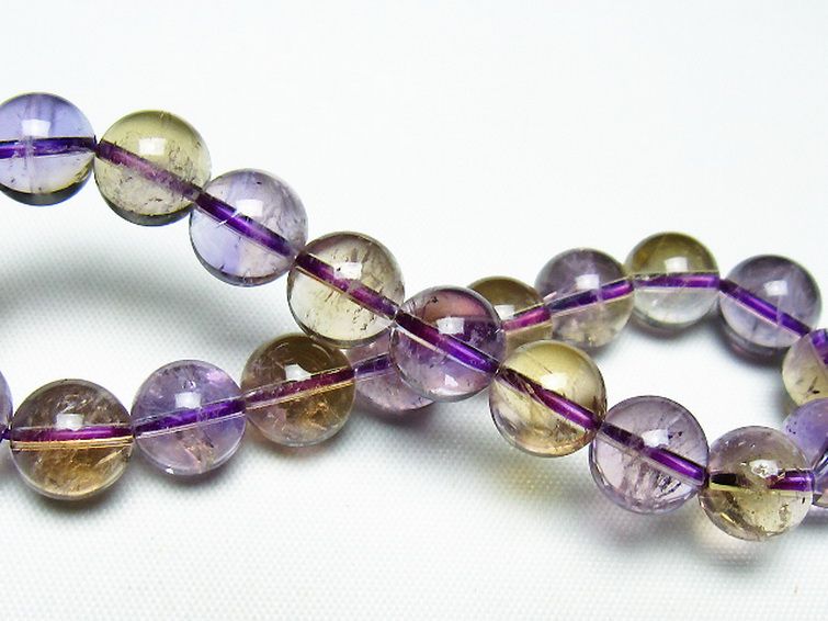 アメトリン ブレスレット 9mm [t29-8363] 2枚目