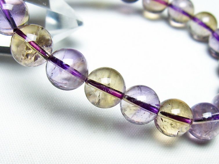 アメトリン ブレスレット 9mm [t29-8363] 3枚目