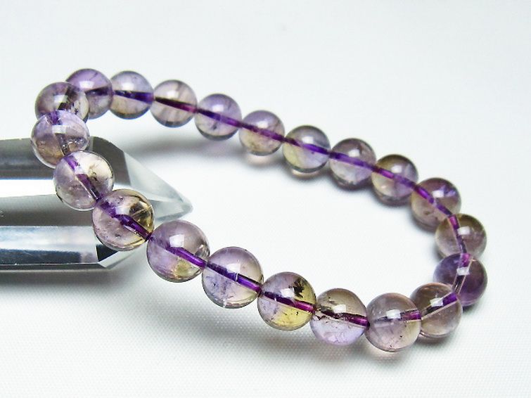 アメトリン ブレスレット 9mm [t29-8369] 1枚目