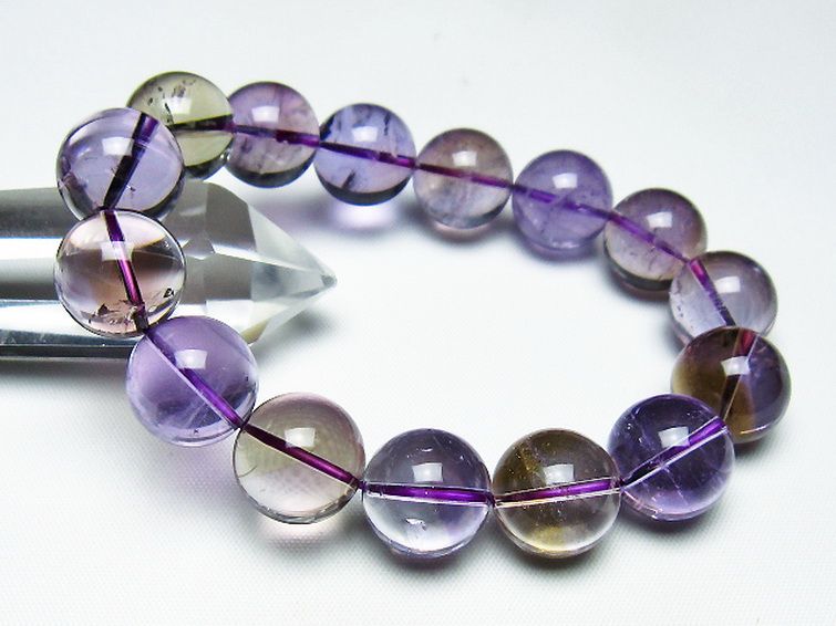 アメトリン ブレスレット 15mm [t29-8382] 1枚目