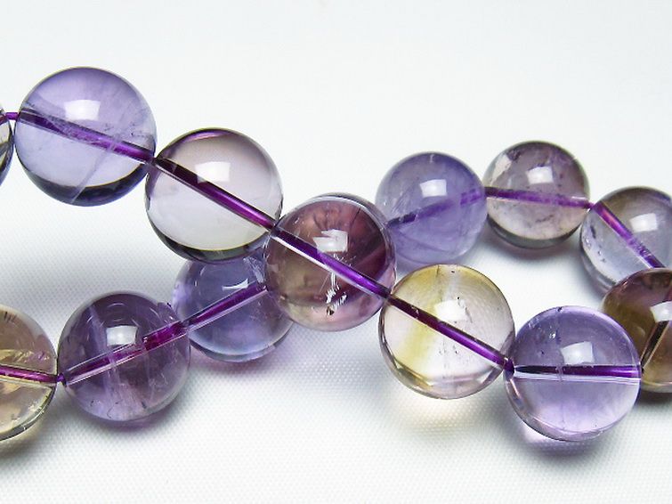 アメトリン ブレスレット 15mm [t29-8382] 2枚目