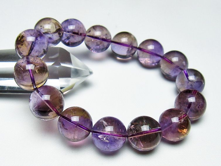 アメトリン ブレスレット 15mm [t29-8385] 1枚目