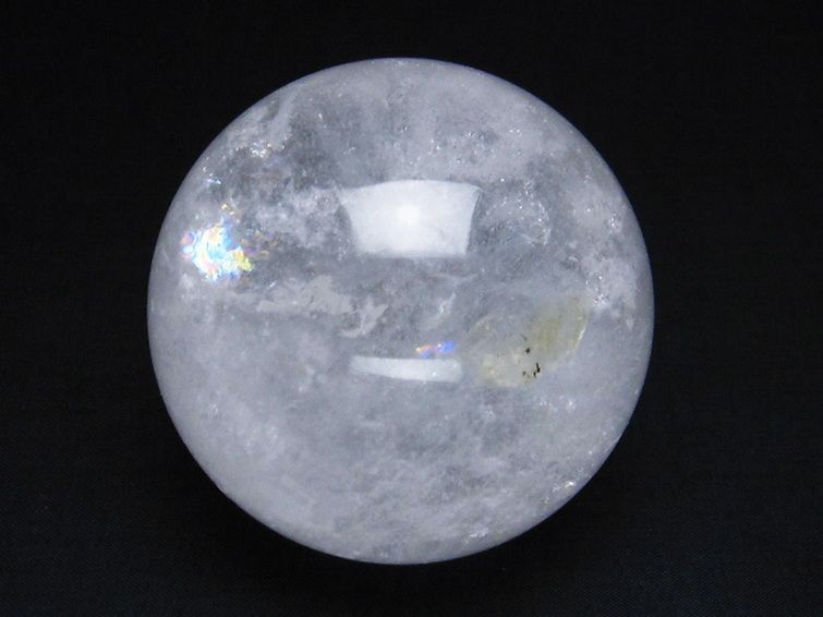 ヒマラヤ水晶 丸玉 70mm [T296-1644] 1枚目