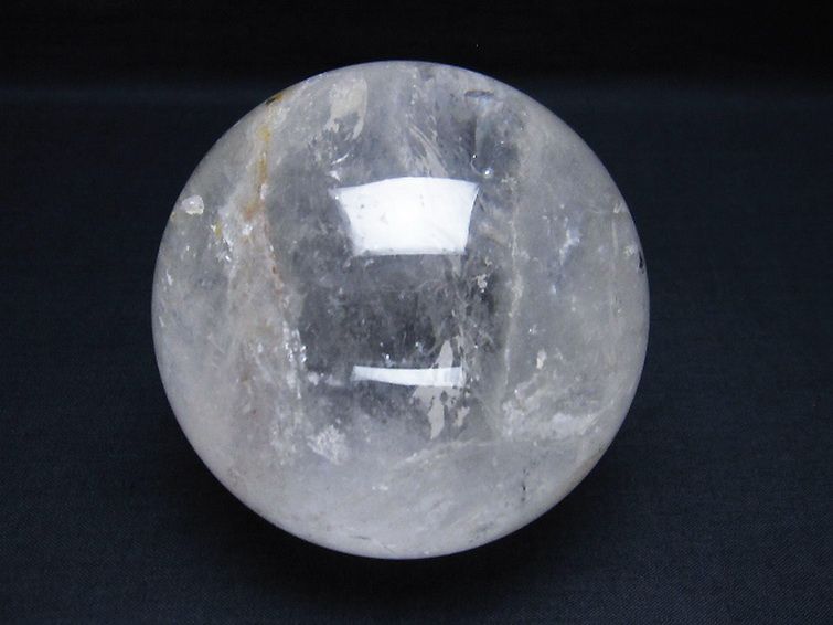 ヒマラヤ水晶 丸玉 82mm [T296-1686] 1枚目