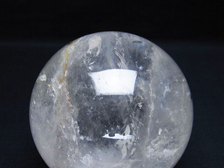ヒマラヤ水晶 丸玉 82mm [T296-1686] 2枚目
