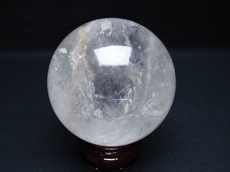 ヒマラヤ水晶 丸玉 82mm [T296-1686] 3枚目