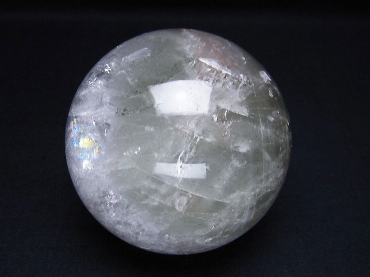 ガーデン水晶 丸玉 74mm [T296-1693] 1枚目