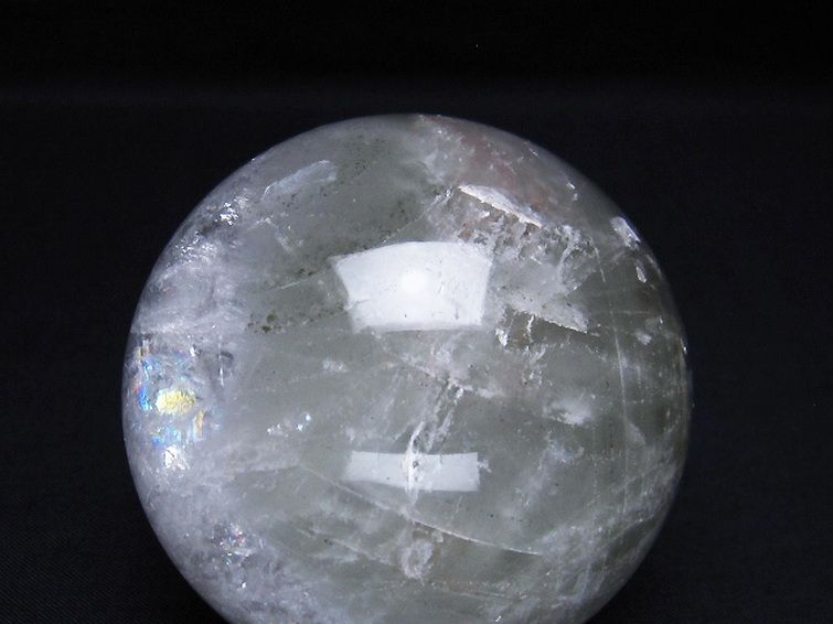 ガーデン水晶 丸玉 74mm [T296-1693] 2枚目