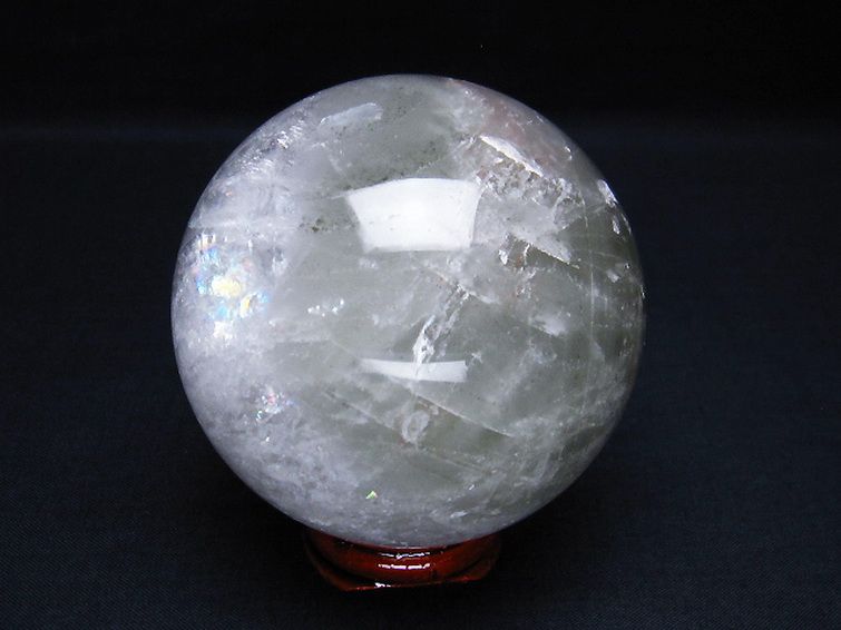 ガーデン水晶 丸玉 74mm [T296-1693] 3枚目