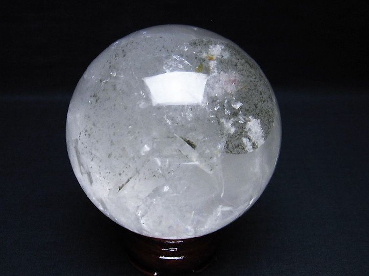ガーデン水晶 丸玉 87mm [T296-1694] 3枚目