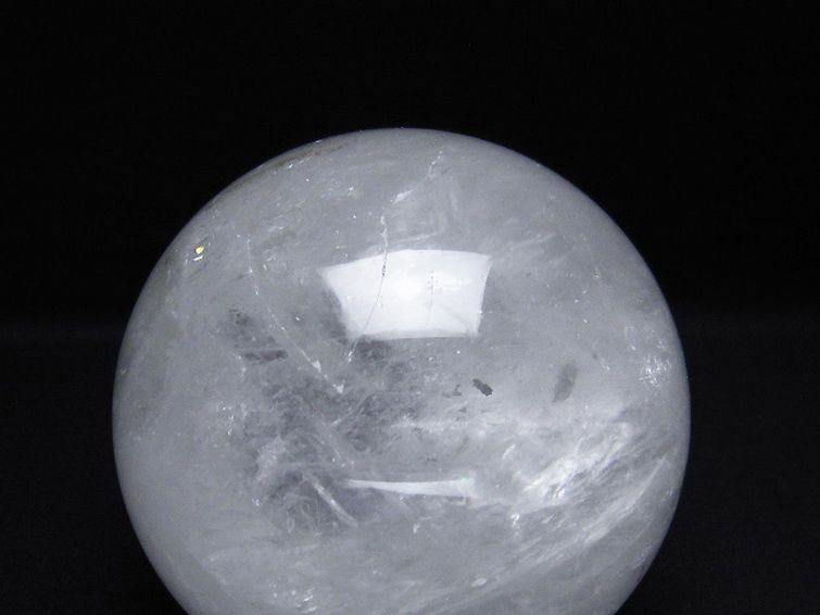 1.4Kg ヒマラヤ水晶 丸玉 99mm [T296-1706] 2枚目