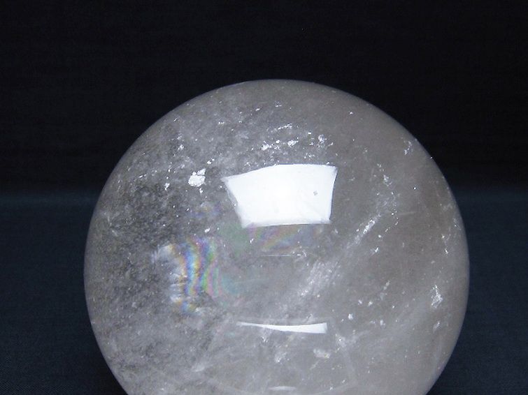 1.6Kg ヒマラヤ水晶 丸玉 106mm [T296-1711] 2枚目