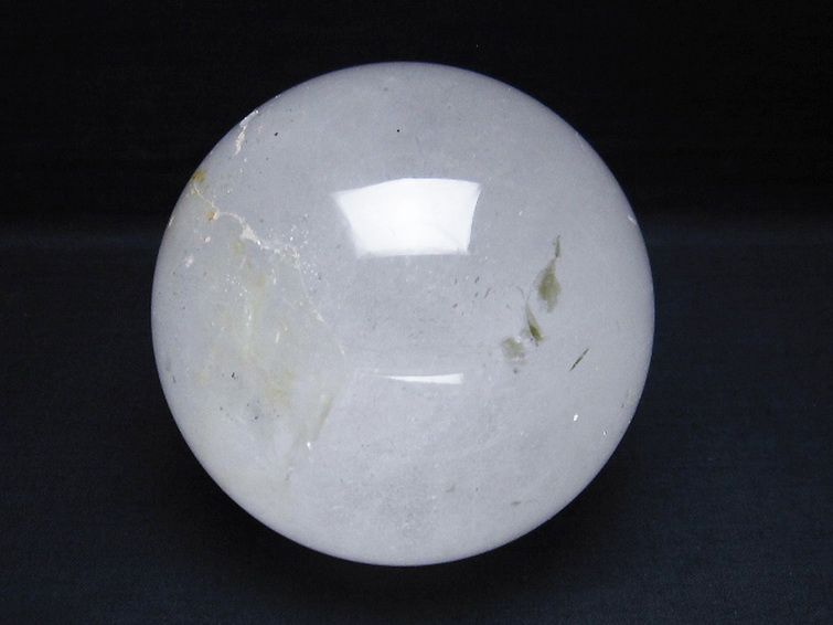 1.3Kg ヒマラヤ水晶 丸玉 97mm [T296-1719] 1枚目