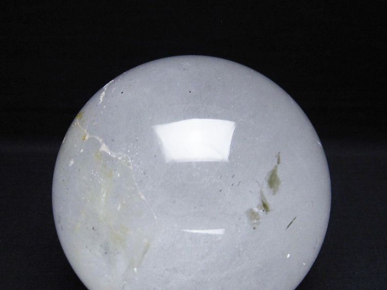 1.3Kg ヒマラヤ水晶 丸玉 97mm [T296-1719] 2枚目