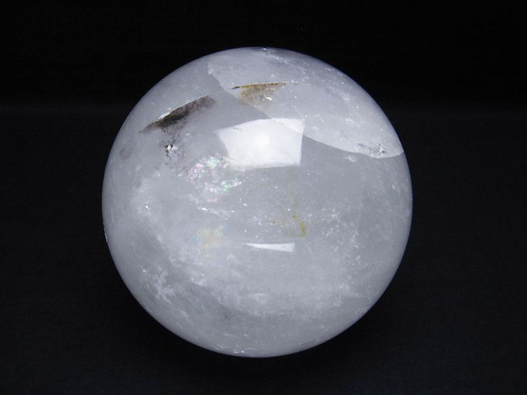 1.3Kg ヒマラヤ水晶 丸玉 96mm [T296-1731] 1枚目