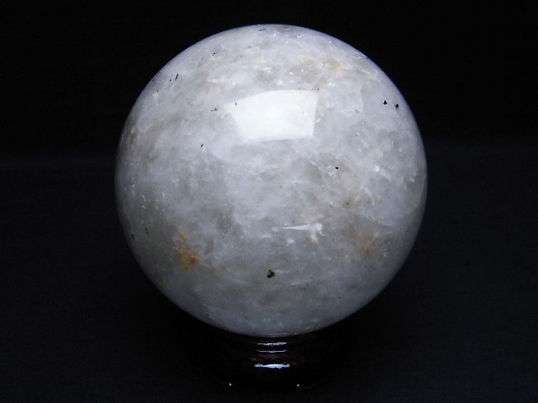 1.2Kg ヒマラヤ水晶 丸玉 95mm [T296-1744] 3枚目