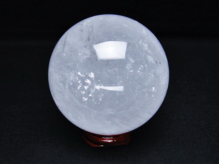 ヒマラヤ水晶 丸玉 73mm [T296-1808] 3枚目