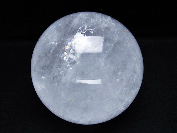 1Kg ヒマラヤ水晶 丸玉 89mm [T296-1959] 1枚目