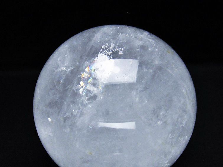 1Kg ヒマラヤ水晶 丸玉 89mm [T296-1959] 2枚目