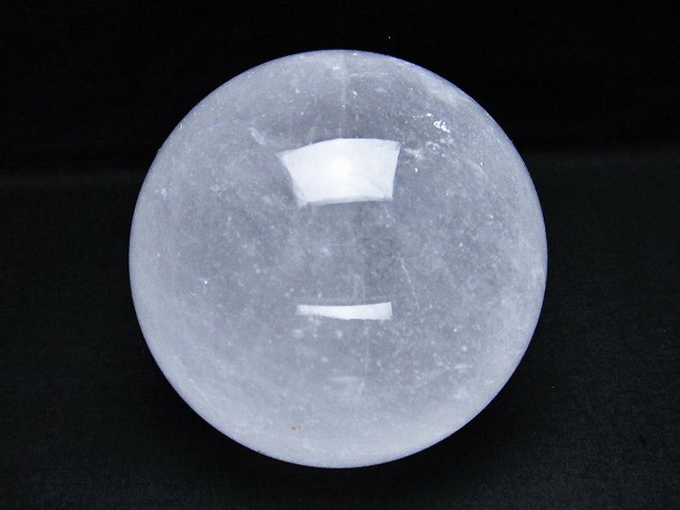 1.3Kg ヒマラヤ水晶 丸玉 97mm [T296-1966] 1枚目