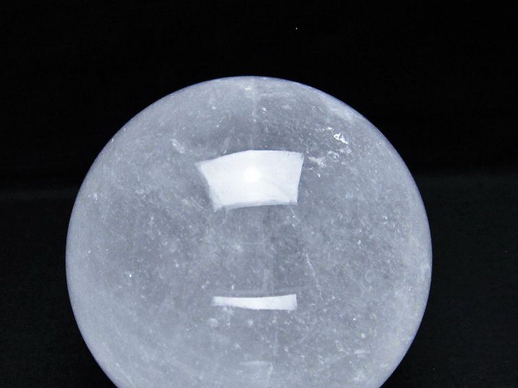 1.3Kg ヒマラヤ水晶 丸玉 97mm [T296-1966] 2枚目