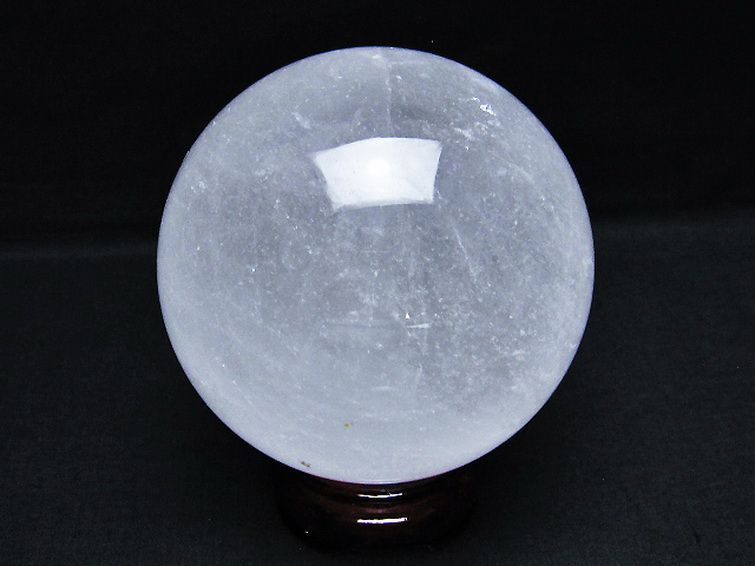 1.3Kg ヒマラヤ水晶 丸玉 97mm [T296-1966] 3枚目