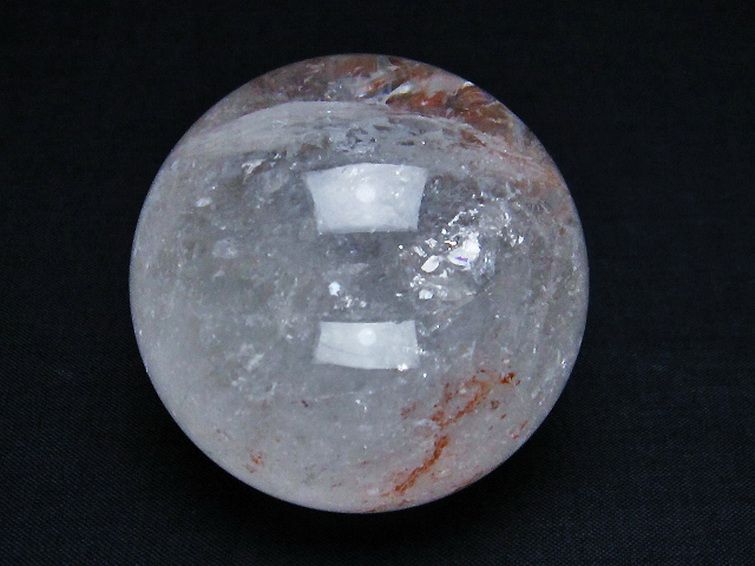 ヒマラヤ水晶 丸玉 58mm [t296-2034] 1枚目