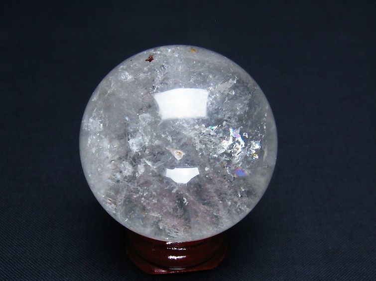 ヒマラヤ水晶 丸玉 42mm [T296-2338] 3枚目