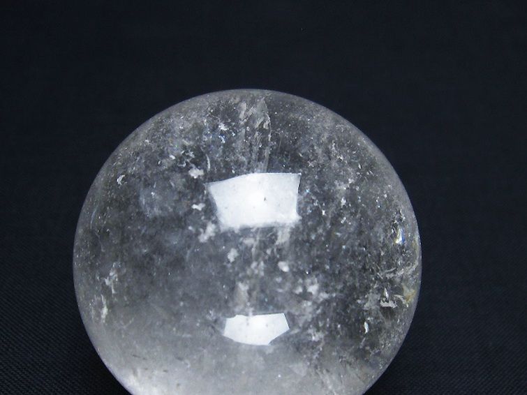 ヒマラヤ水晶 丸玉 45mm [t296-2339] 2枚目