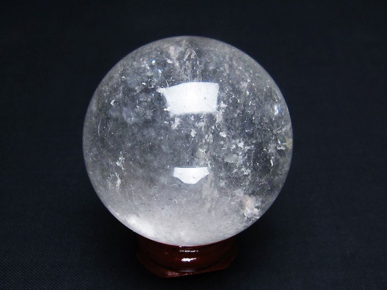ヒマラヤ水晶 丸玉 45mm [t296-2339] 3枚目