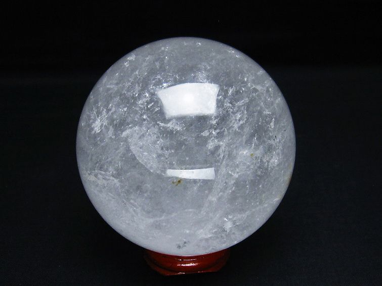 ヒマラヤ水晶 丸玉 78mm [T296-2383] 3枚目