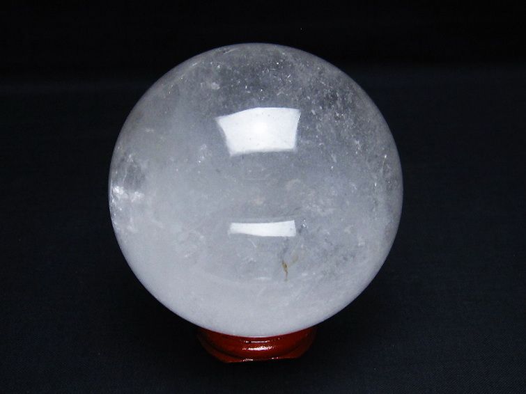 ヒマラヤ水晶 丸玉 76mm [T296-2384] 3枚目