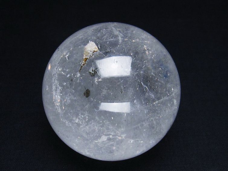 ヒマラヤ水晶 丸玉 57mm [t296-2410] 1枚目