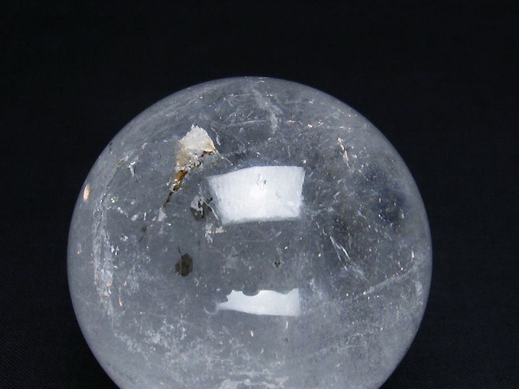 ヒマラヤ水晶 丸玉 57mm [t296-2410] 2枚目