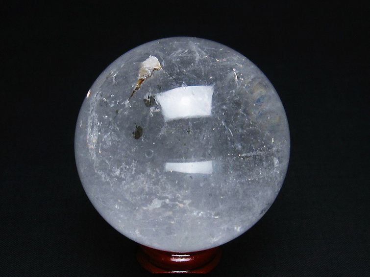 ヒマラヤ水晶 丸玉 57mm [t296-2410] 3枚目