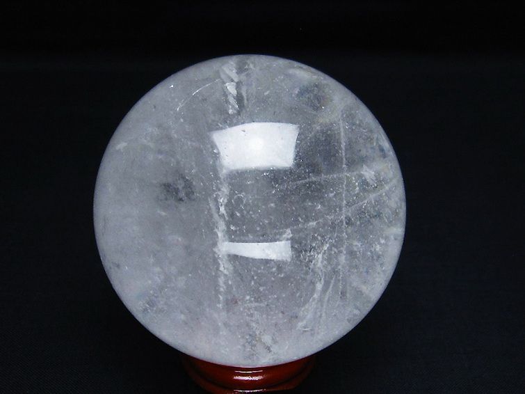 ヒマラヤ水晶 丸玉 70mm [t296-2426] 3枚目