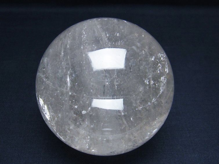 ヒマラヤ水晶 丸玉 72mm [t296-2430] 1枚目